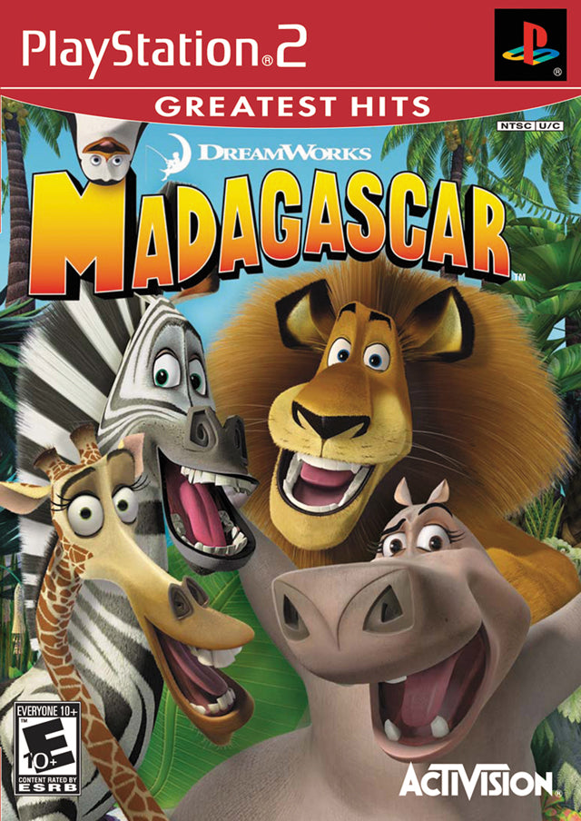 DreamWorks Madagascar (Greatest Hits) - (PS2) PlayStation 2 [Pre-Owned] Video Games Activision
