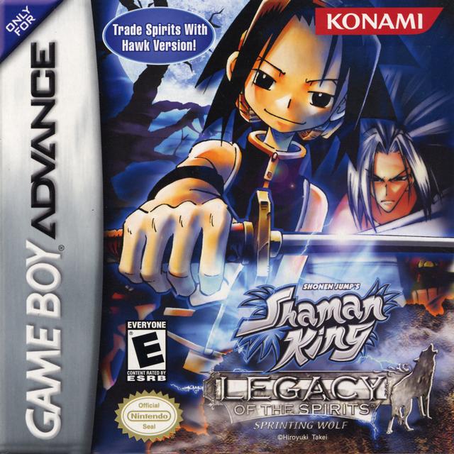 Shonen Jump's Shaman King: Legacy of the Spirits, Sprinting Wolf - (GBA) Game Boy Advance [Pre-Owned] Video Games Konami   