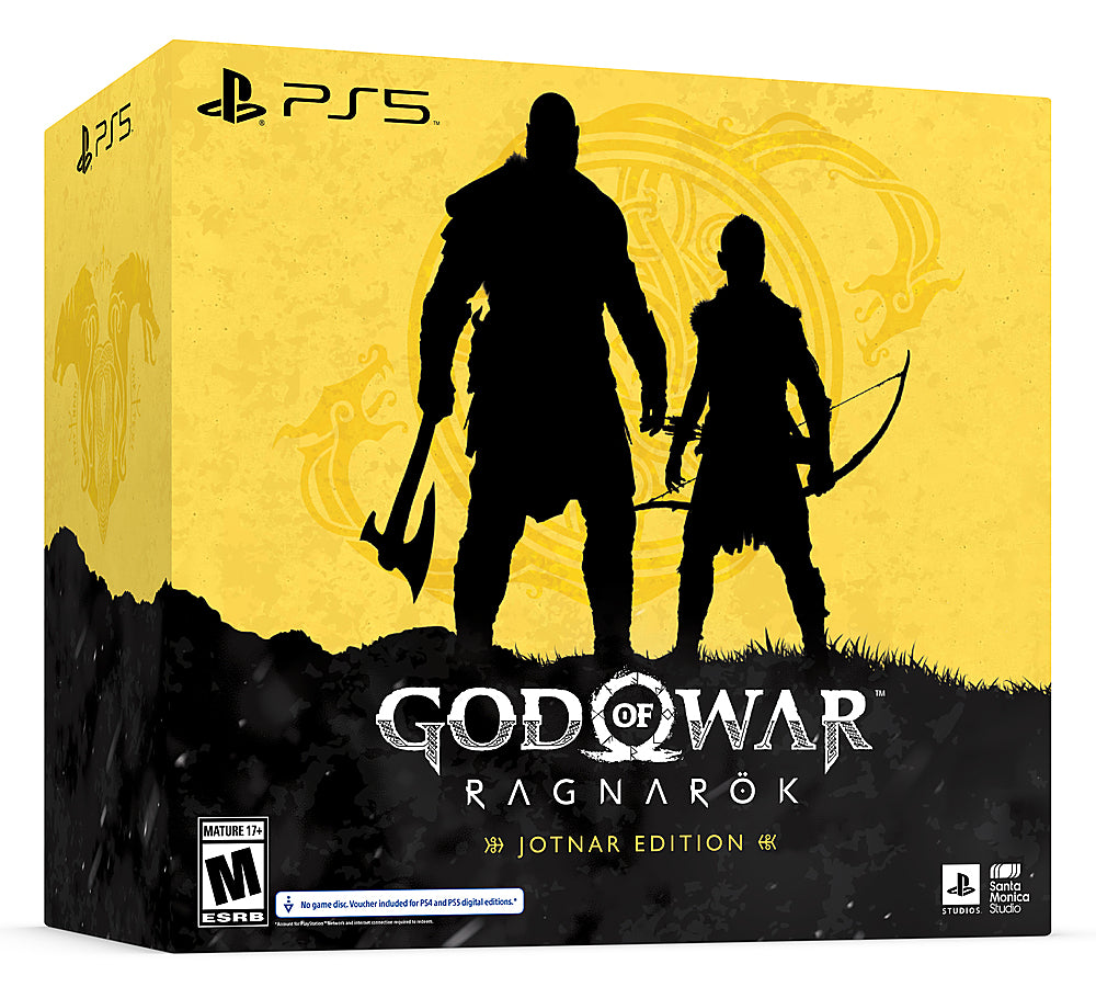 God of War Ragnarök Jötnar Edition - (PS4/PS5) - PlayStation 5 Video Games PlayStation   