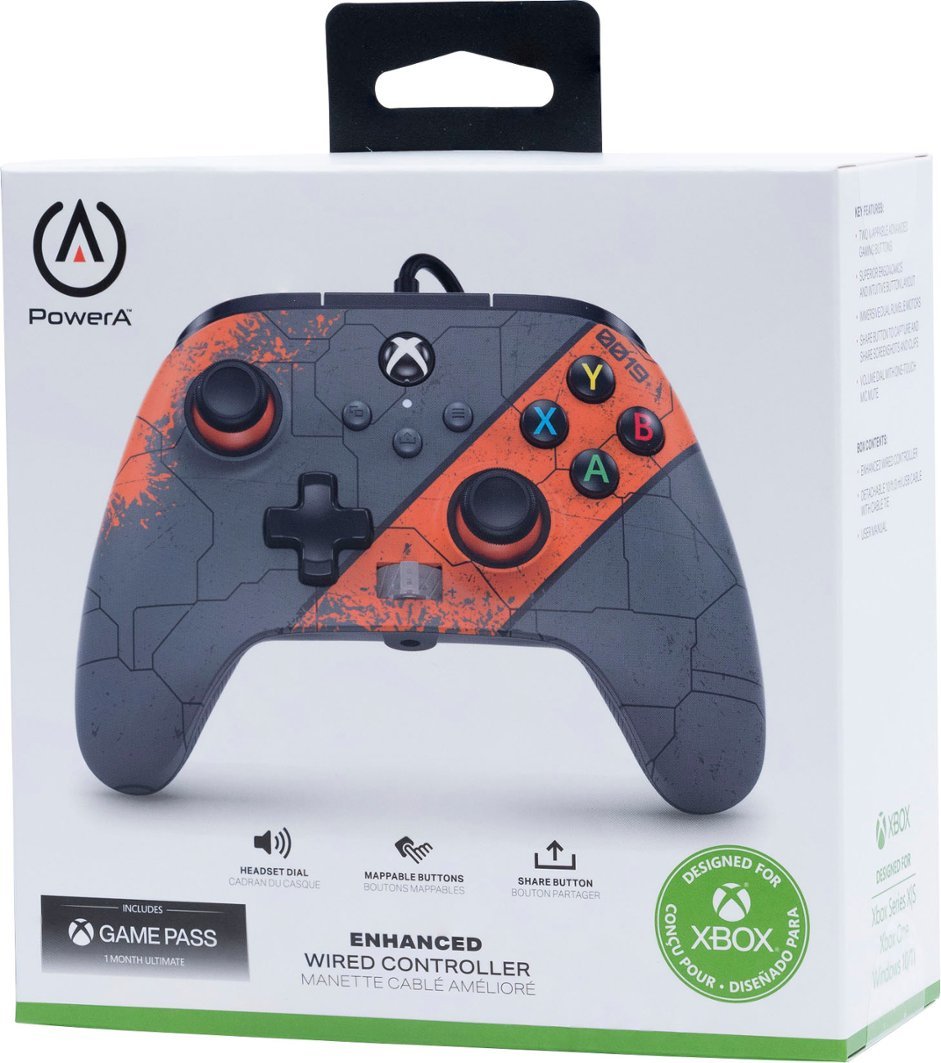 PowerA Enhanced Wired Controller (Galactic Mission) - (XSX) Xbox Series X Accessories PowerA   