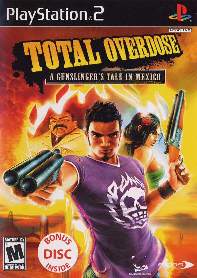 Total Overdose: A Gunslinger's Tale in Mexico (w/ Bonus Disc) - (PS2) PlayStation 2 [Pre-Owned] Video Games Eidos Interactive