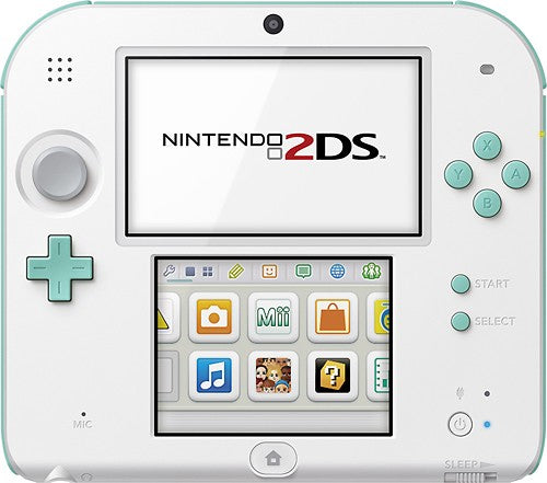 Nintendo 2DS Console (Sea Green) - Nintendo 3DS [Pre-Owned] Consoles Nintendo