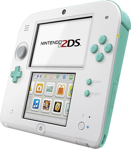 Nintendo 2DS Console (Sea Green) - Nintendo 3DS Consoles Nintendo   