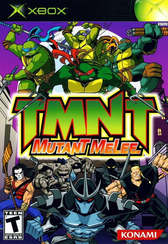 TMNT: Mutant Melee - (XB) Xbox [Pre-Owned] Video Games Konami   