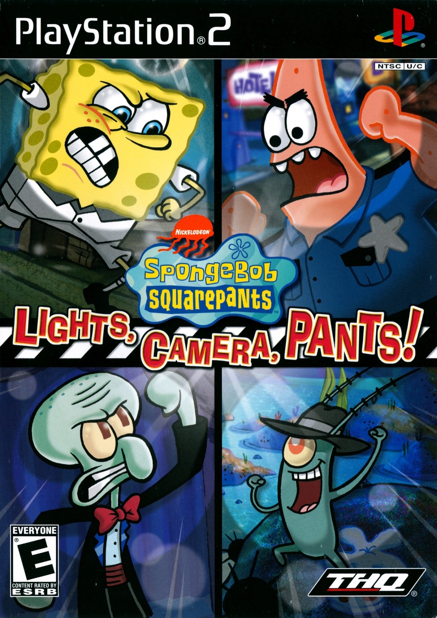 SpongeBob Squarepants: Lights, Camera, Pants - (PS2) PlayStation 2 [Pre-Owned] Video Games THQ   