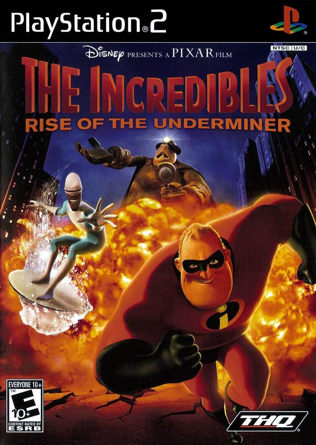 The Incredibles: Rise of the Underminer - (PS2) PlayStation 2 [Pre-Owned] Video Games THQ   