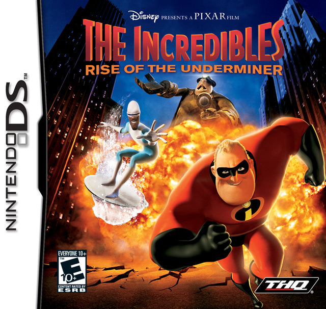 The Incredibles: Rise of the Underminer - (NDS) Nintendo DS [Pre-Owned] Video Games THQ   