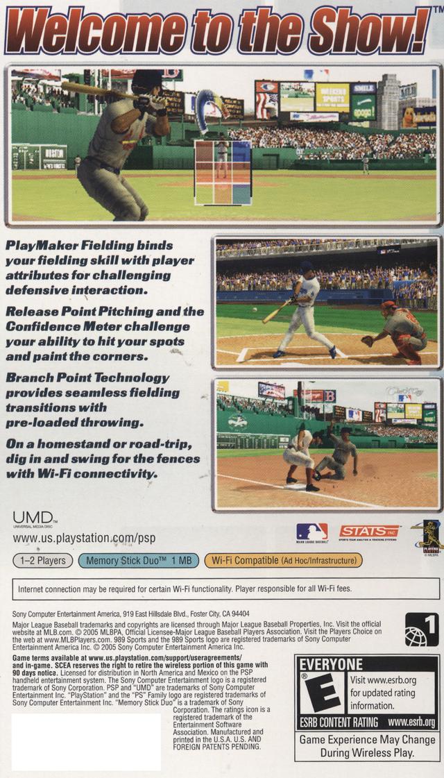 MLB - Sony PSP [Pre-Owned] Video Games SCEA   