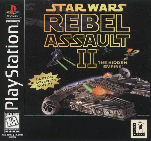Star Wars: Rebel Assault II - The Hidden Empire - (PS1) PlayStation 1 [Pre-Owned] Video Games LucasArts   