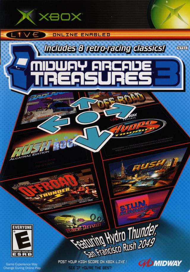 Midway Arcade Treasures 3 - (XB) Xbox [Pre-Owned] Video Games Midway   