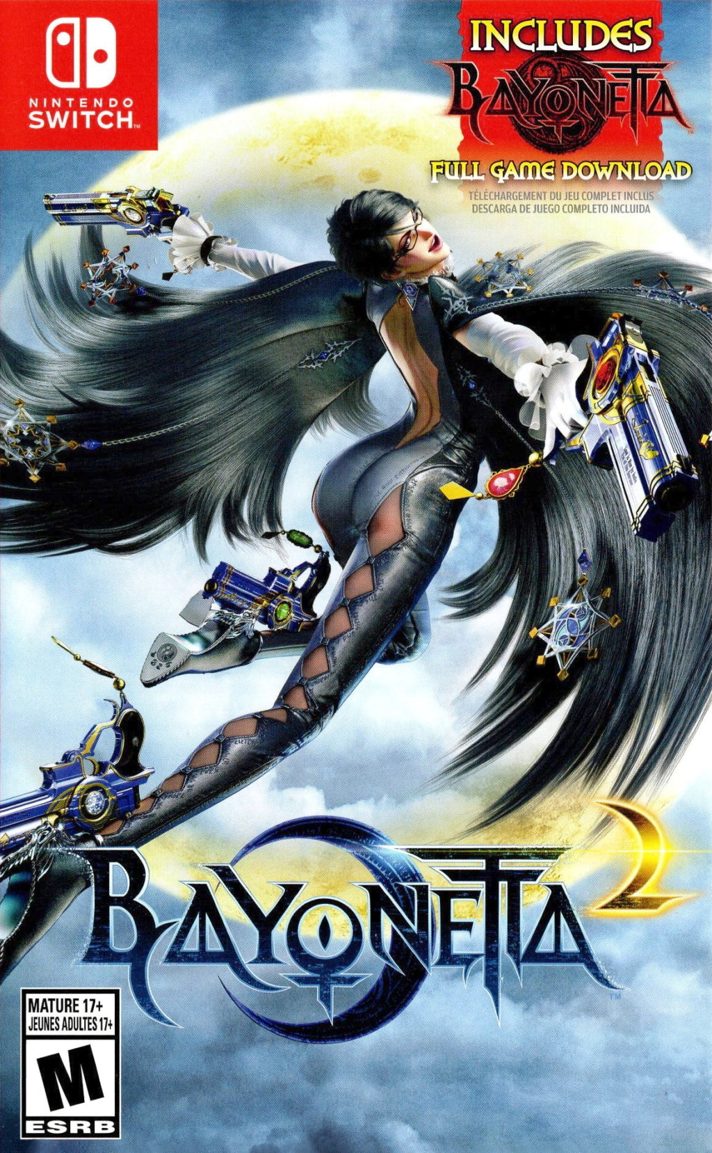 Bayonetta 2 (Physical Game Card) + Bayonetta (Digital Download) - (NSW) Nintendo Switch Video Games Nintendo   