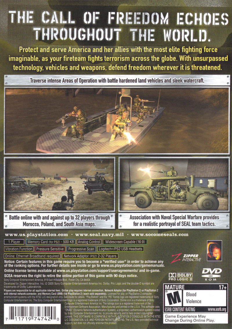 SOCOM 3: U.S. Navy SEALs (Greatest Hits) - (PS2) PlayStation 2 Video Games SCEA   