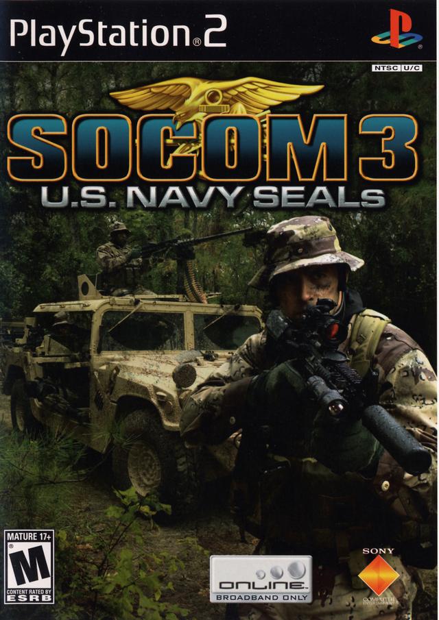 SOCOM 3: U.S. Navy SEALs - (PS2) PlayStation 2 [Pre-Owned] Video Games SCEA   