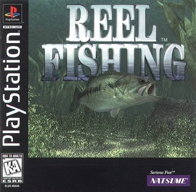 Reel Fishing - (PS1) PlayStation 1 Video Games Natsume   