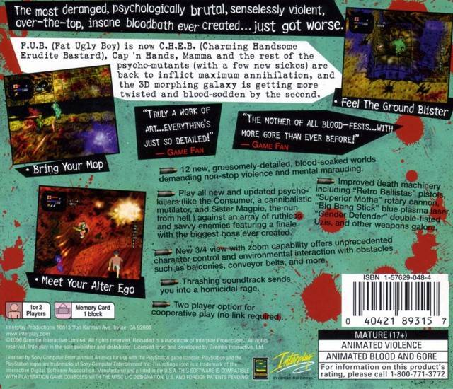 Reloaded - (PS1) PlayStation 1 [Pre-Owned] Video Games Interplay   