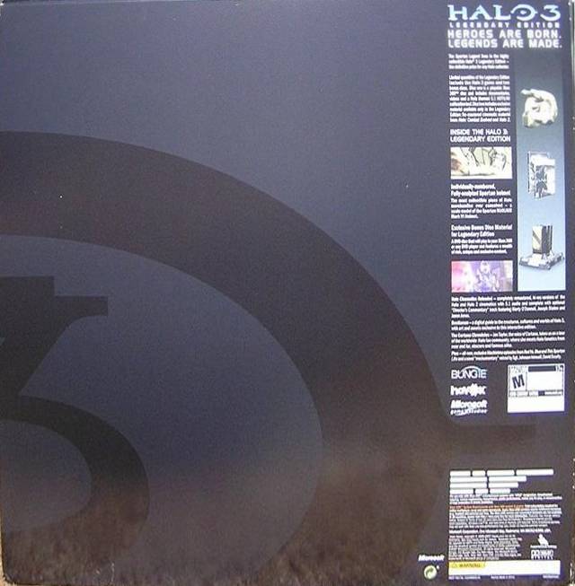 Halo 3 (Legendary Edition) - Xbox 360 Video Games Microsoft Game Studios   
