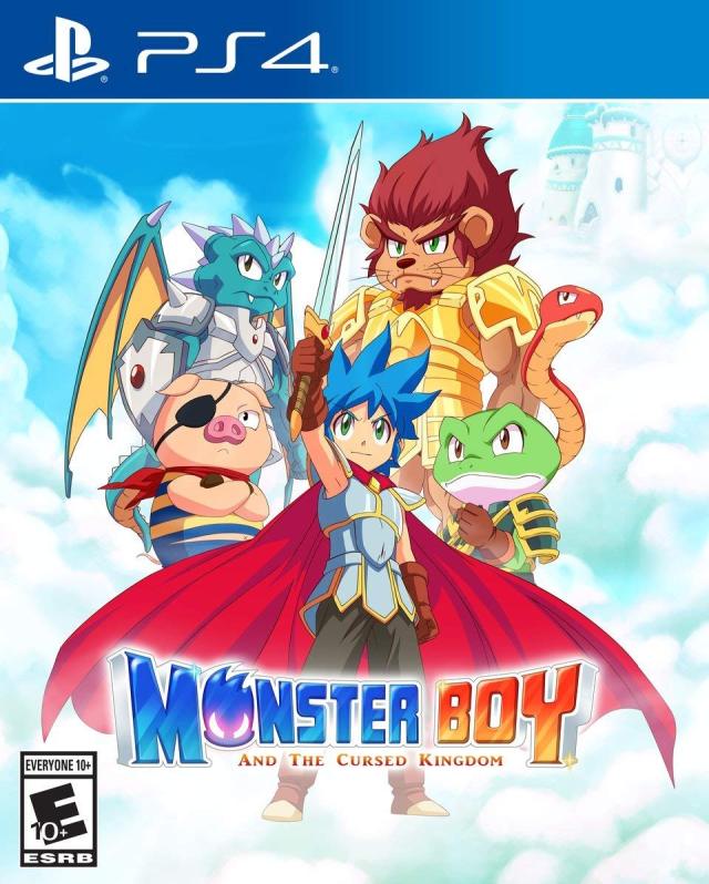 Monster Boy and the Cursed Kingdom - (PS4) PlayStation 4 Video Games FDG Entertainment