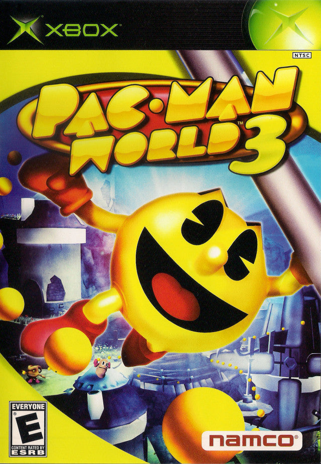 Pac-Man World 3 - Xbox Video Games Namco   