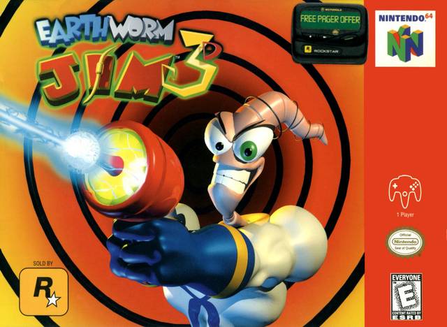 Earthworm Jim 3D - (N64) Nintendo 64 [Pre-Owned] Video Games Rockstar Games   