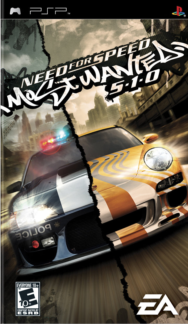 Need for Speed Most Wanted 5-1-0 - SONY PSP [Pre-Owned] Video Games Electronic Arts   