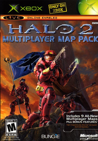Halo 2 Multiplayer Map Pack - Xbox Video Games Microsoft Game Studios   