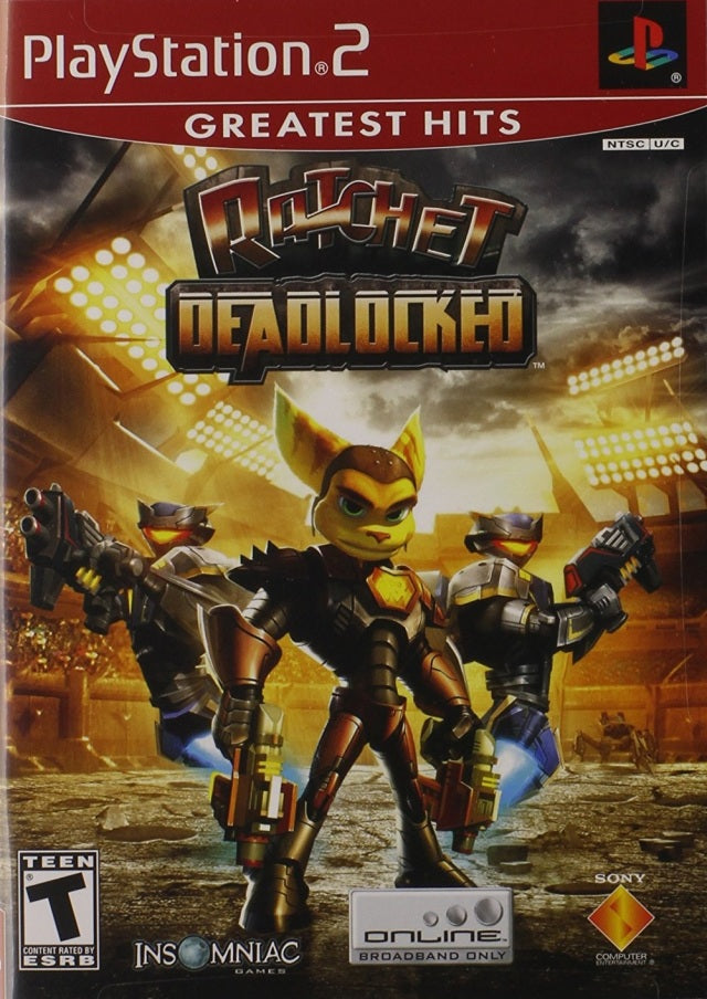 Ratchet: Deadlocked (Greatest Hits) - (PS2) PlayStation 2 [Pre-Owned] Video Games SCEA   