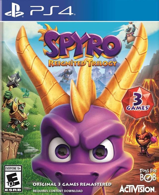 Spyro Reignited Trilogy - (PS4) PlayStation 4 Video Games ACTIVISION   