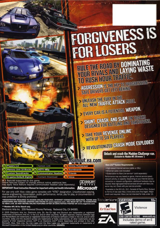 Burnout Revenge - (XB) Xbox [Pre-Owned] | J&L Game