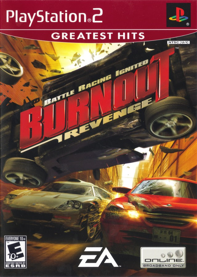 Burnout Revenge (Greatest Hits) - (PS2) PlayStation 2 [Pre-Owned] Video Games Electronic Arts   