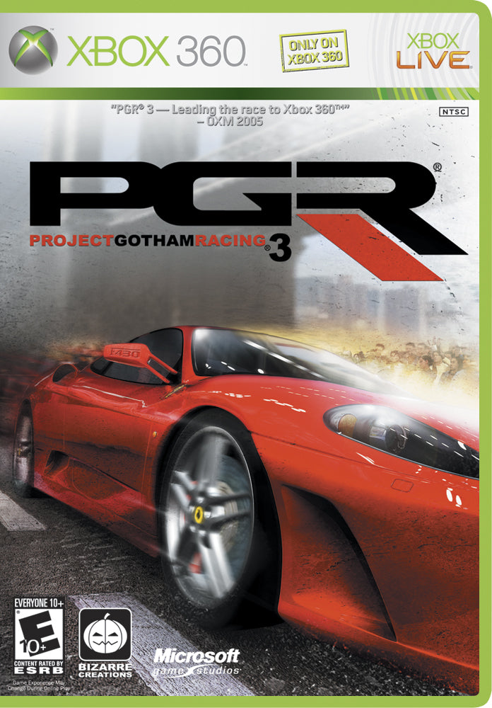 Project Gotham Racing 3 - Xbox 360 [Pre-Owned] Video Games Microsoft Game Studios   