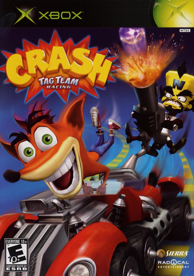 Crash Tag Team Racing - Xbox Video Games VU Games   