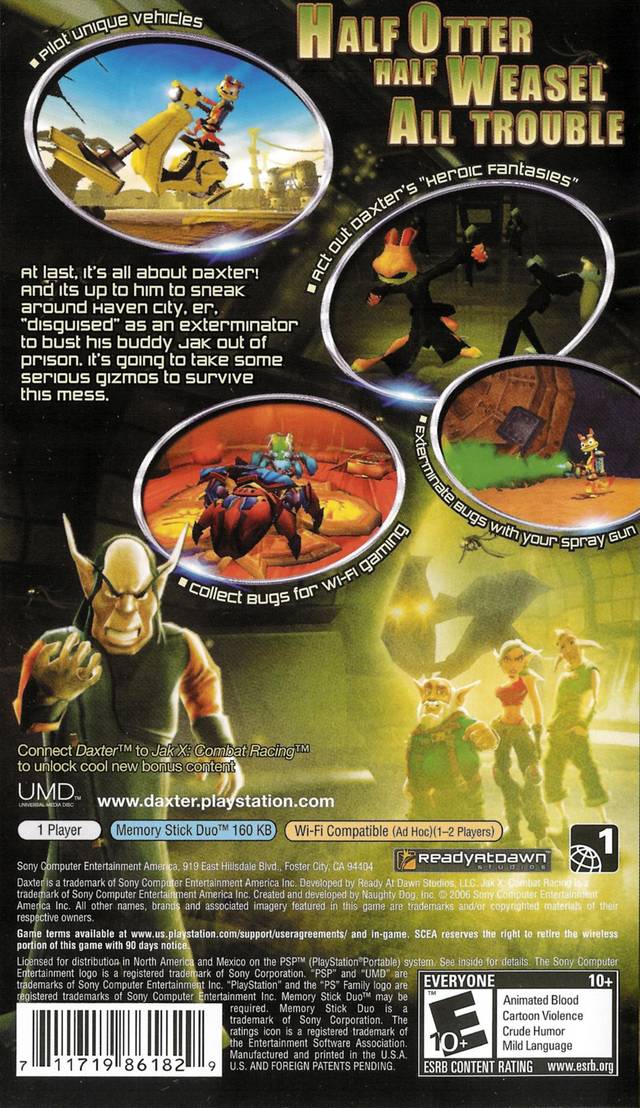 Daxter - Sony PSP [Pre-Owned] Video Games SCEA   