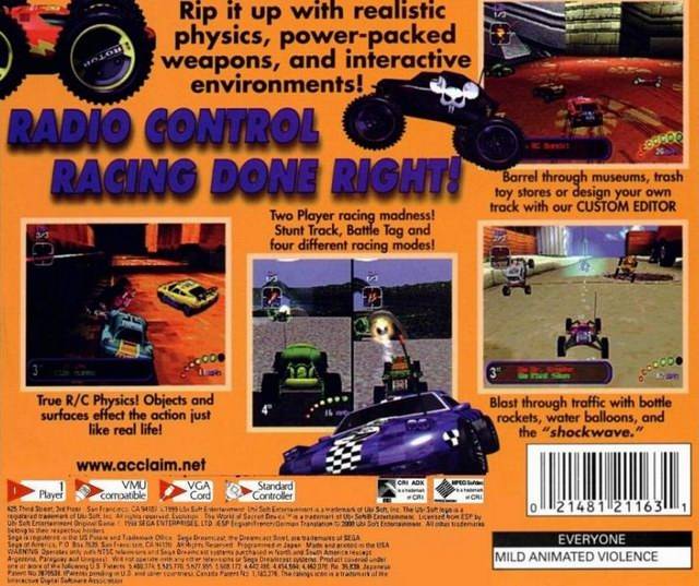 Re-Volt - (DC) SEGA Dreamcast  [Pre-Owned] Video Games Acclaim   