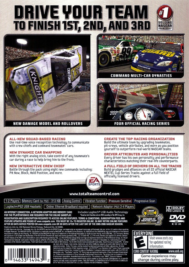 NASCAR 06: Total Team Control - (PS2) PlayStation 2 [Pre-Owned