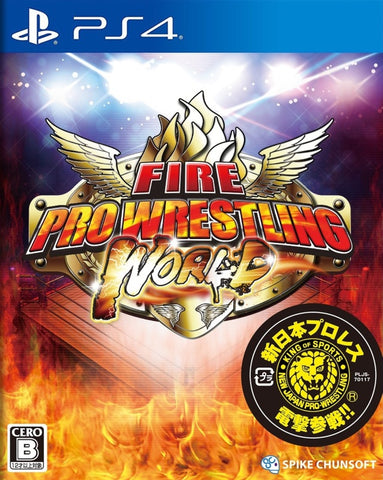 Fire Pro Wrestling World - (PS4) PlayStation 4 (Japanese Import) Video Games Spike Chunsoft   