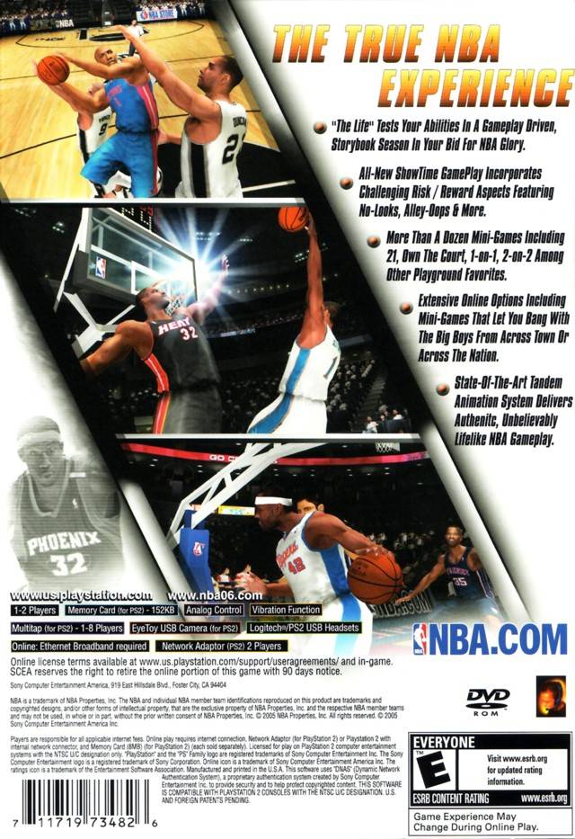 NBA 06 - (PS2) PlayStation 2 [Pre-Owned] Video Games SCEA Sports Studio   
