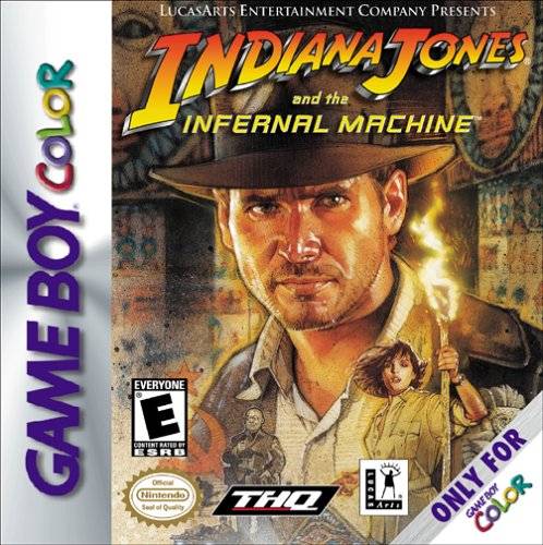 Indiana Jones and the Infernal Machine - (GBC) Game Boy Color [Pre-Owned] Video Games THQ   