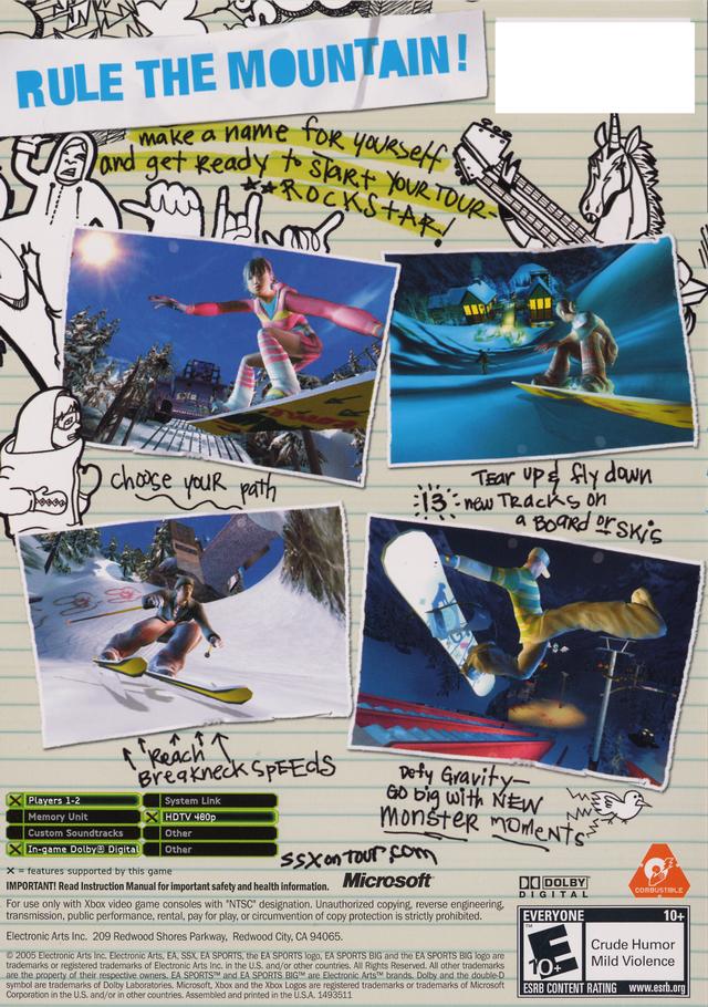 SSX On Tour - Xbox Video Games EA Sports Big   