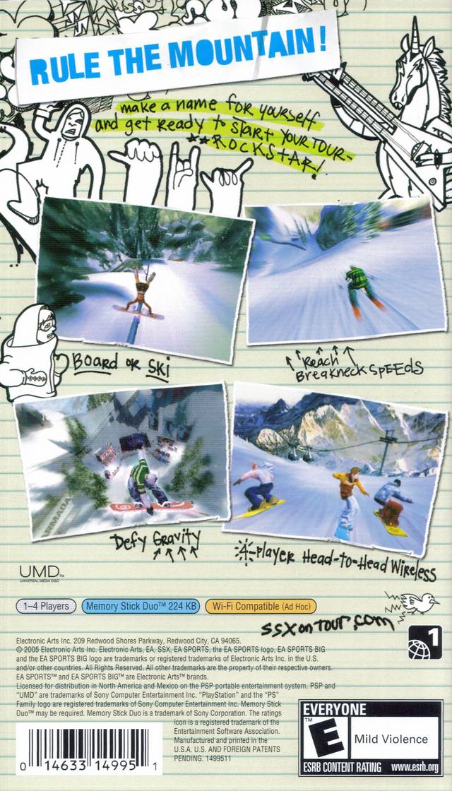 SSX On Tour - PSP [Pre-Owned] Video Games EA Sports Big   