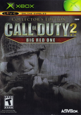Call of Duty 2: Big Red One Collector's Edition - Xbox Video Games Activision   