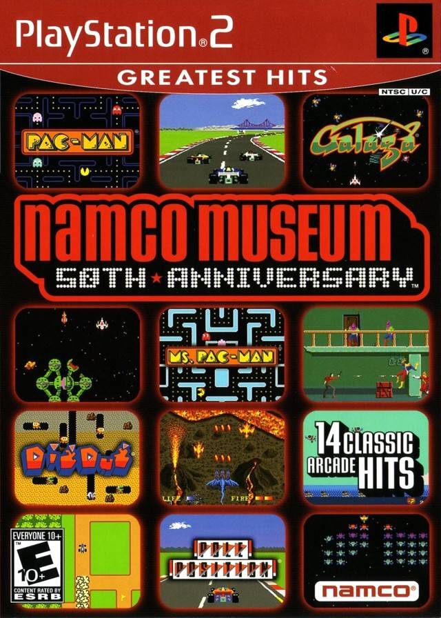 Namco Museum 50th Anniversary (Greatest Hits) - (PS2) PlayStation 2 Video Games Namco   