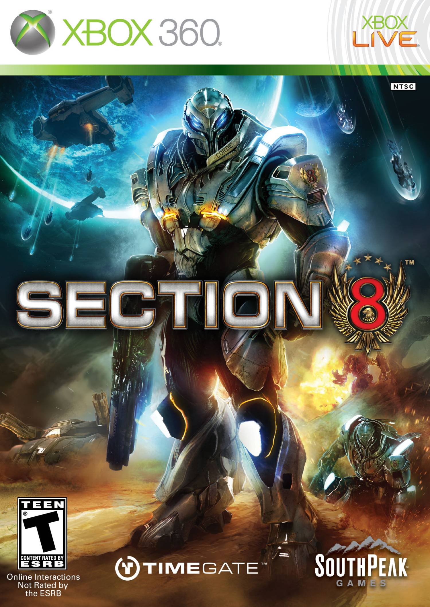 Section 8 - Xbox 360 [Pre-Owned] Video Games SouthPeak Games   