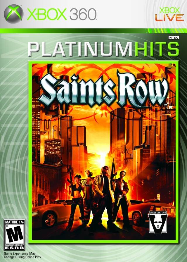 Saints Row (Platinum Hits) - Xbox 360 [Pre-Owned] Video Games THQ   