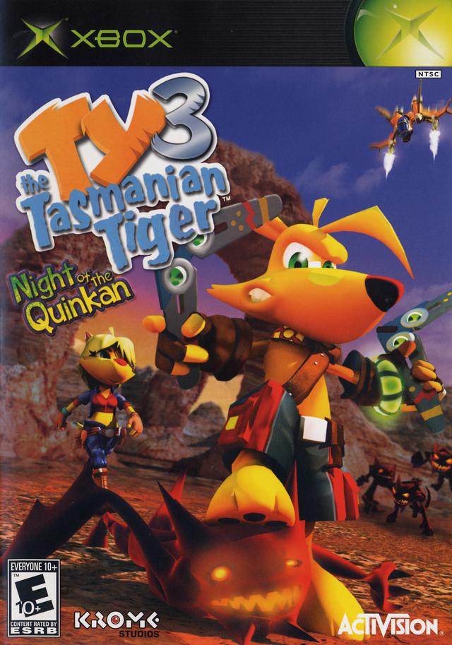 Ty the Tasmanian Tiger 3: Night of the Quinkan - Xbox Video Games Activision Value   