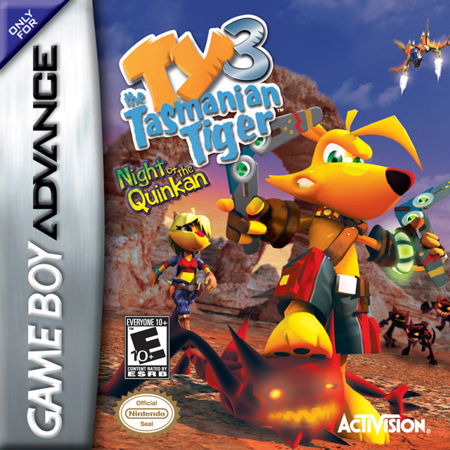 Ty the Tasmanian Tiger 3: Night of the Quinkan - (GBA) Game Boy