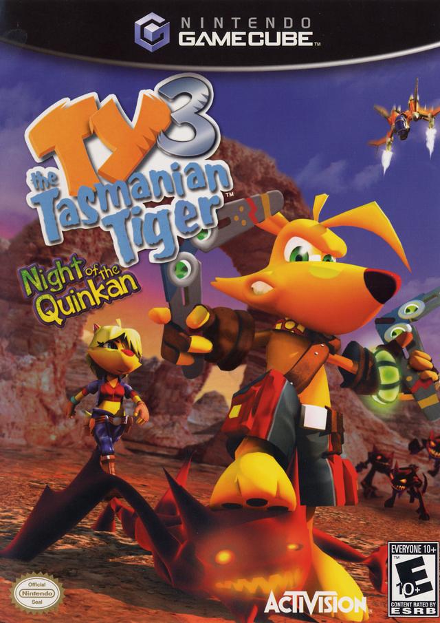 Ty the Tasmanian Tiger 3: Night of the Quinkan - (GC) GameCube