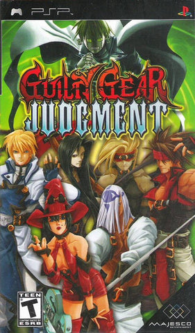 Guilty Gear Judgment - Sony PSP Video Games Majesco   