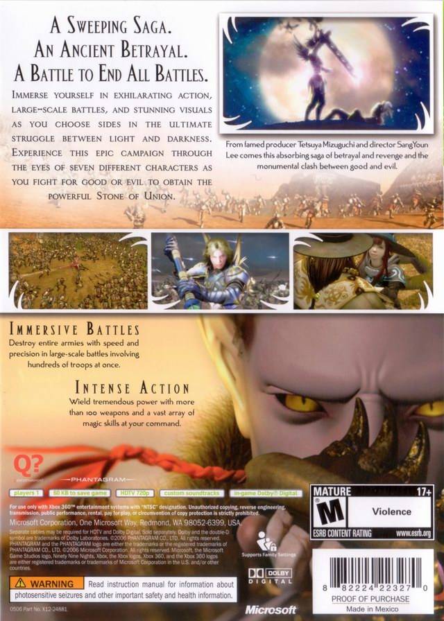 N3: Ninety-Nine Nights - Xbox 360 [Pre-Owned] Video Games Microsoft Game Studios   
