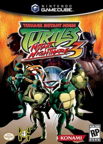 Teenage Mutant Ninja Turtles 3: Mutant Nightmare - (GC) GameCube [Pre-Owned] Video Games Konami   