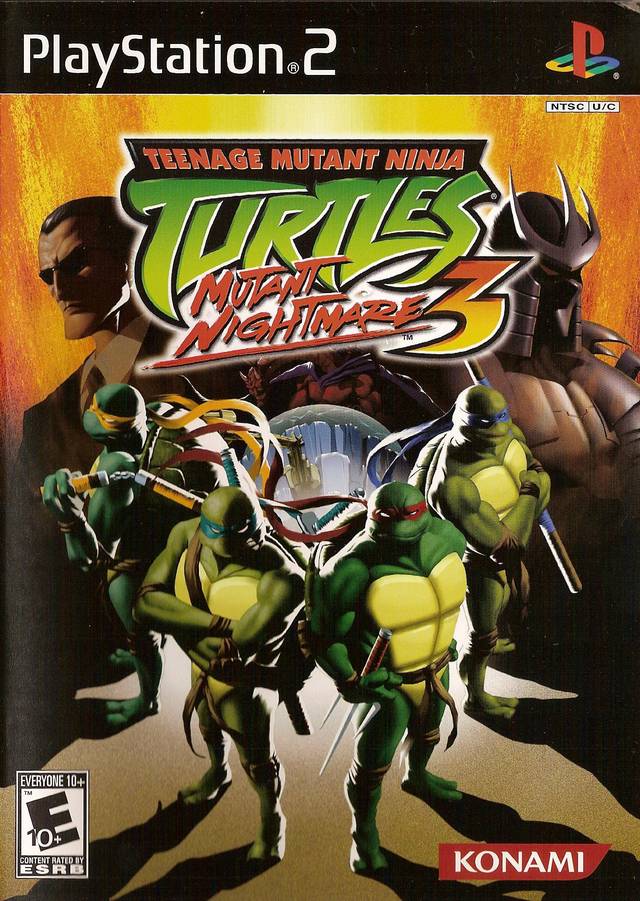 Teenage Mutant Ninja Turtles 3: Mutant Nightmare - (PS2) PlayStation 2 [Pre-Owned] Video Games Konami   